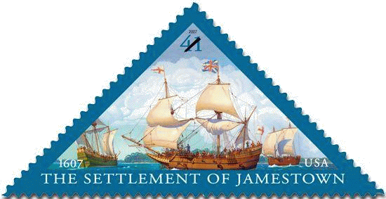 Settlement of Jamestown.